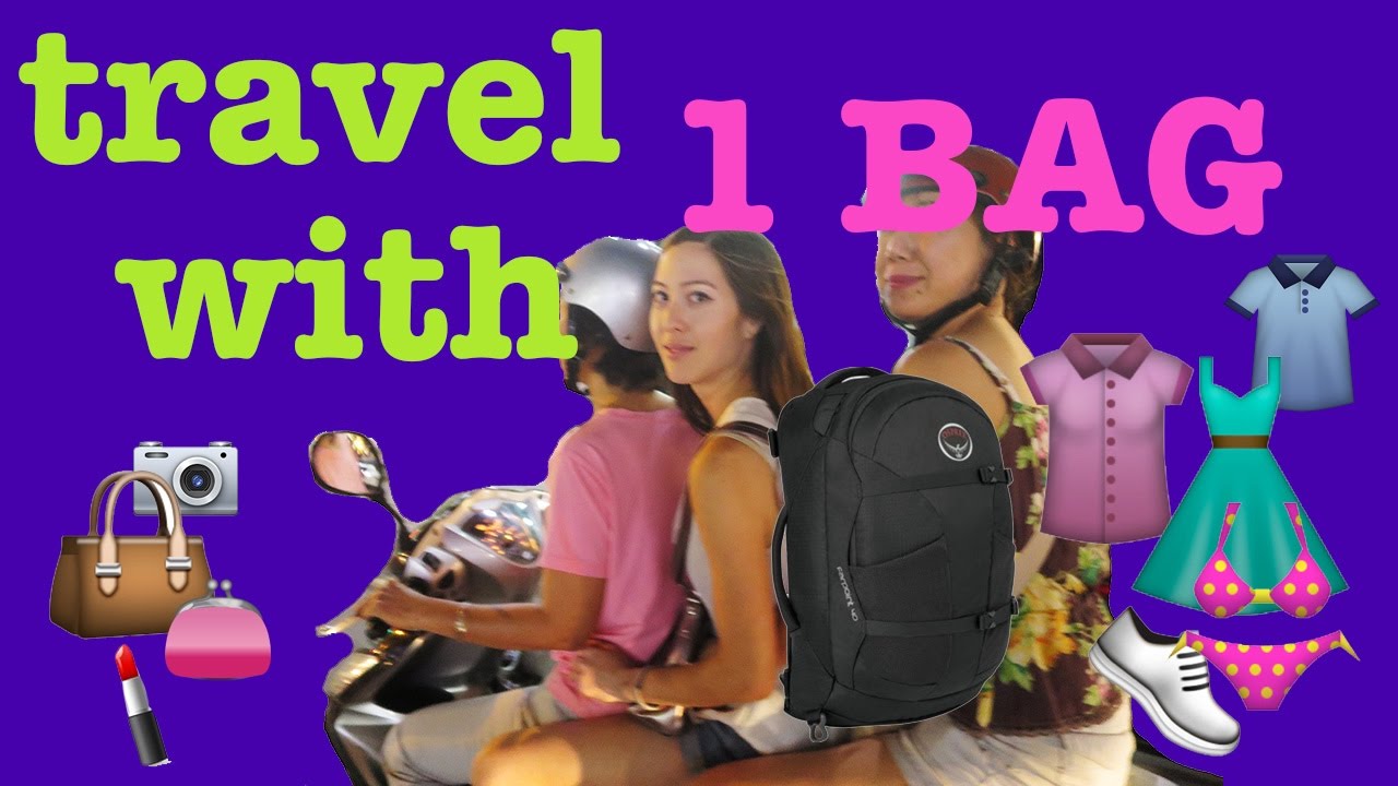 Year of Travel with Just a Backpack -- Osprey Farpoint 40