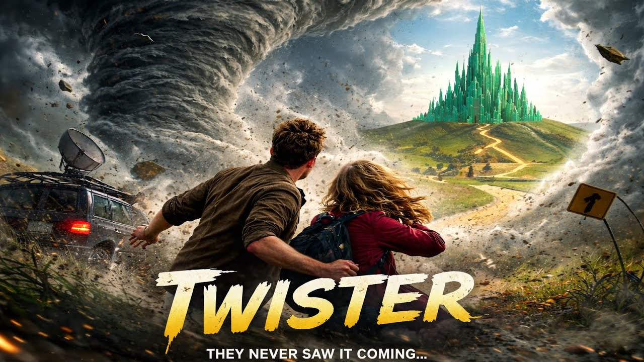 I created a Twister film using zero budget with Sora2