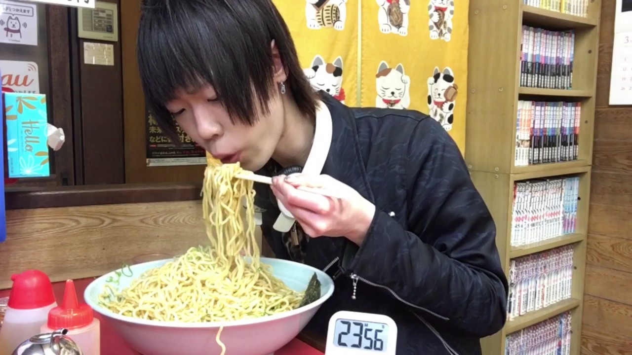大食いチャレンジ→ラーメンショップ堀切でスーパー油そば食べた。【デカ盛り】
