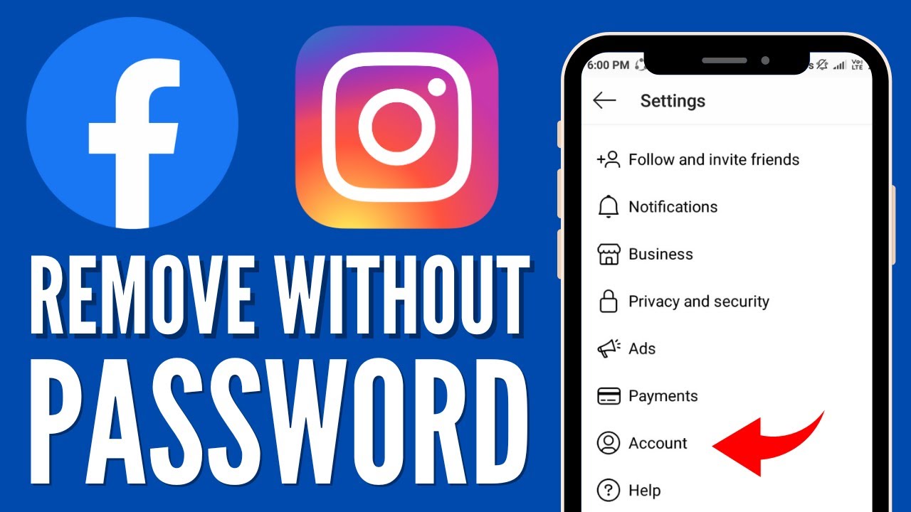 How to Remove Facebook Account From Instagram Without Password 2025