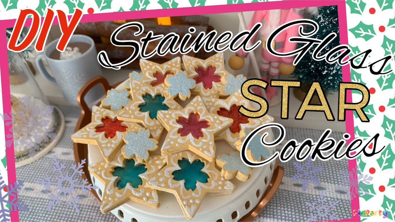 DIY - American Girl - Stained Glass Star Cookies 🌟