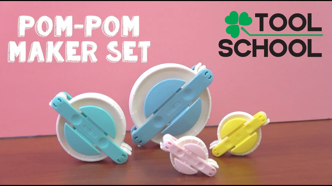 Tool School: Pom-Pom Maker Set