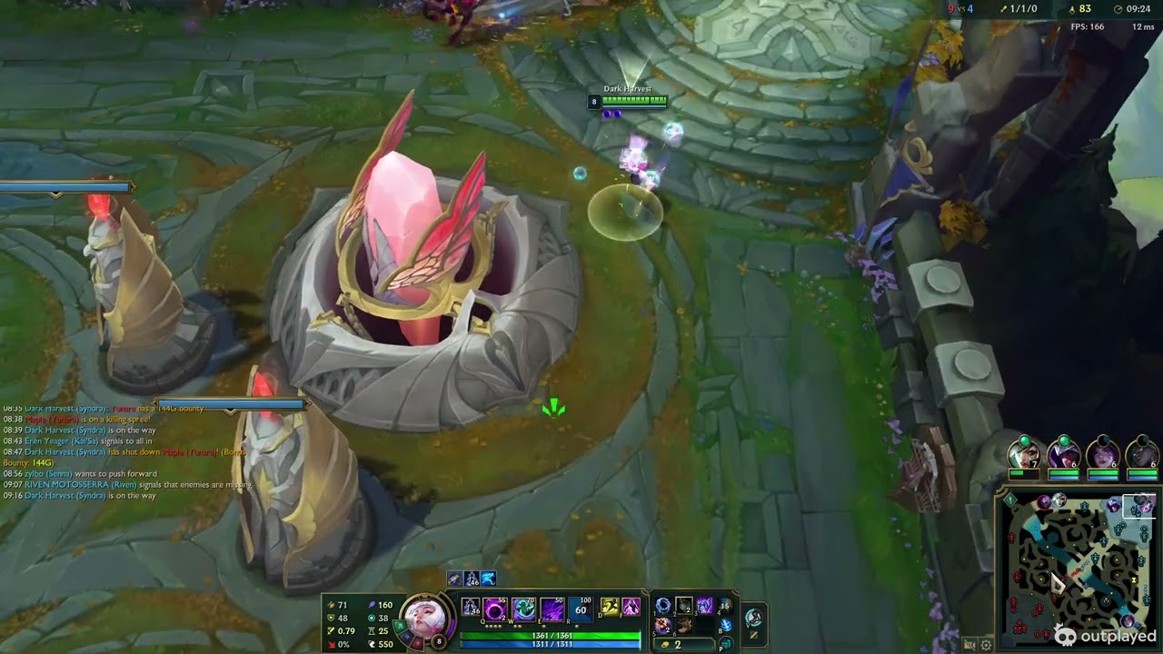 1v9 de syndra 11/3/13