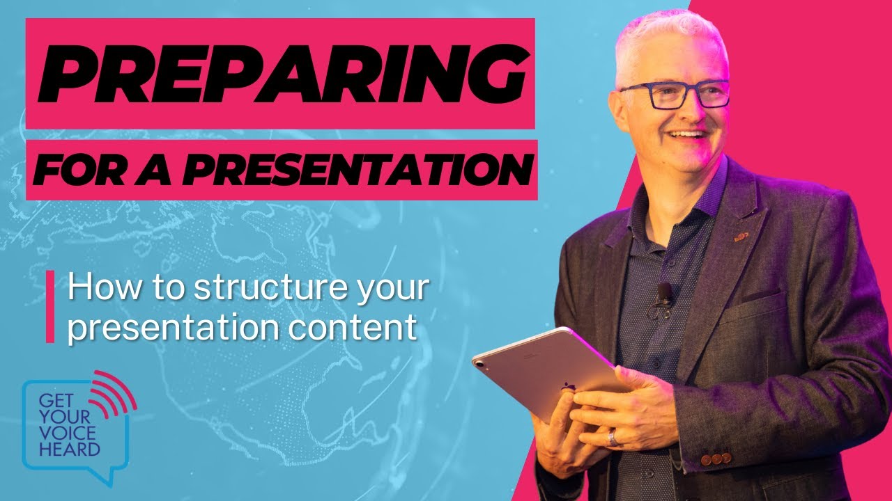 How to structure your presentation content