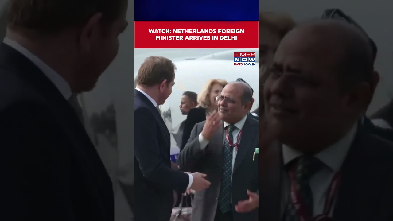 Netherlands Foreign Minister David Van Weel Arrives In Delhi On A One Day Visit | Watch #shorts