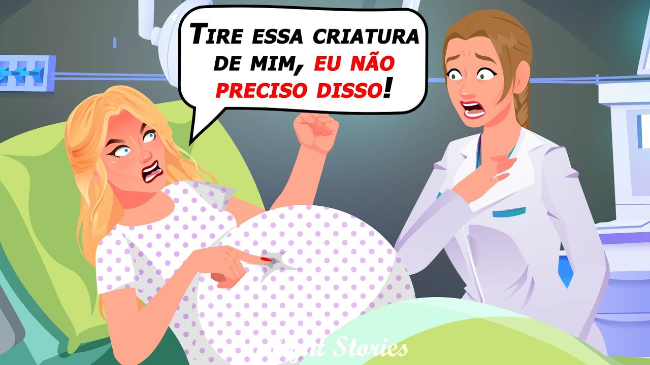Tire essa criatura de mim, eu não preciso disso