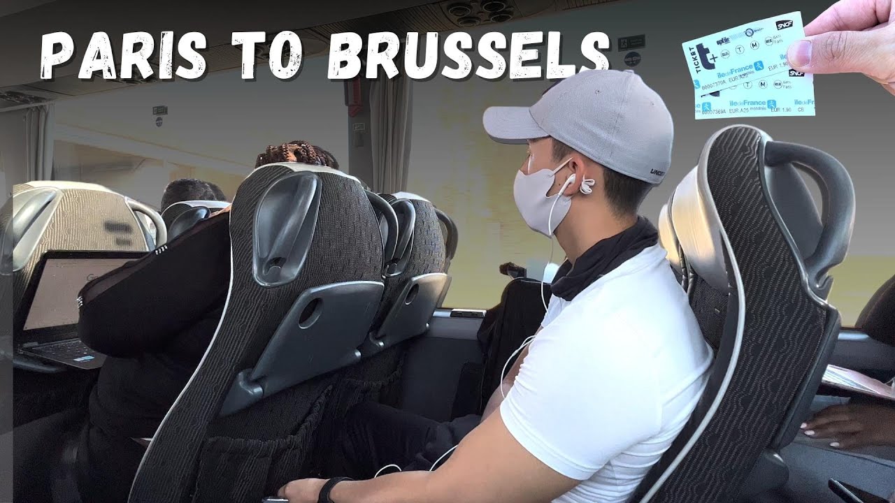 Paris to Brussels // Blablacar Bus // Vlog 5