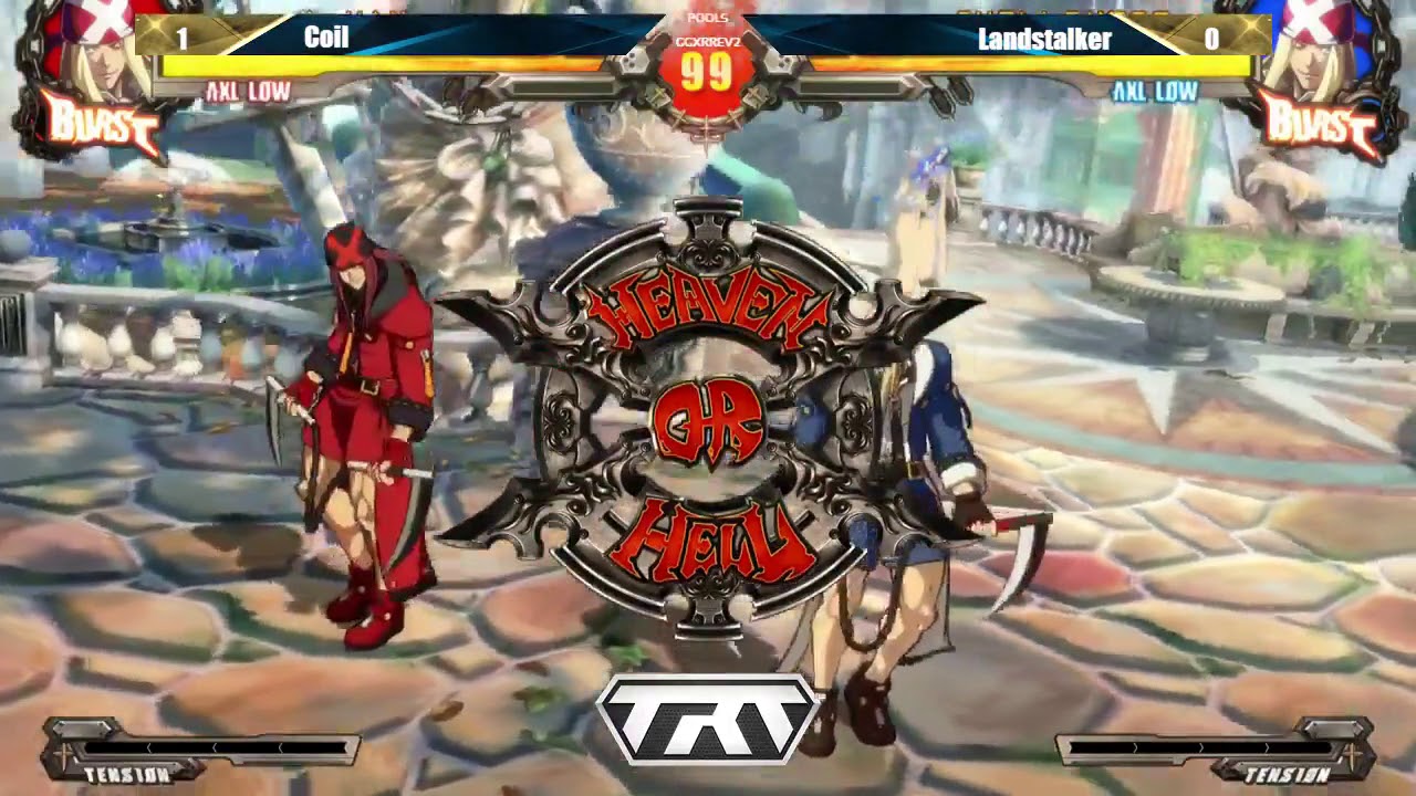 Treta Championship 2017 GGXrd Rev 2- Coil (Axl) vs LandStalker (Axl)