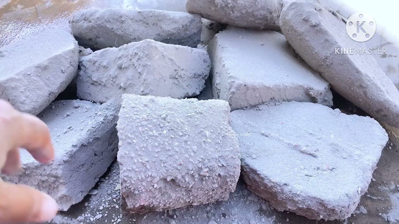 New”Concrete Ashes Dry Crumbling ASMR 