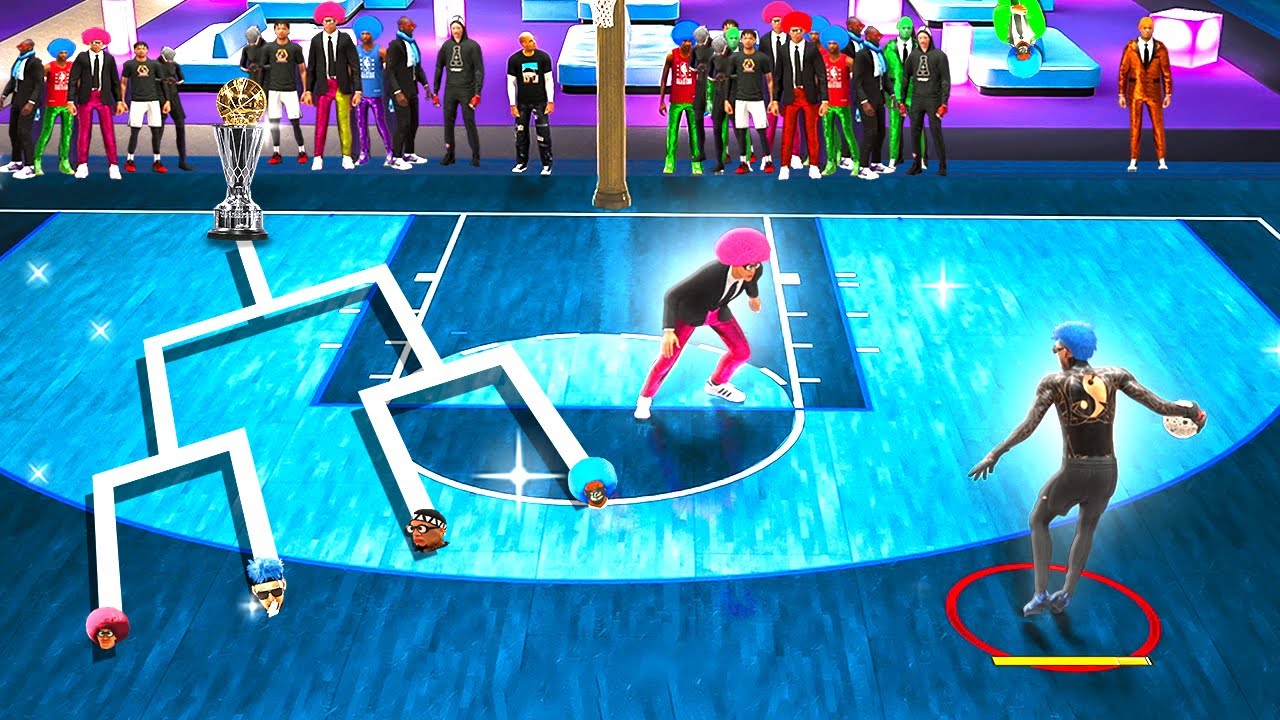 So I Hosted a 50$ 1v1 TOURNAMENT in the STAGE on NBA2K22 and this is how it went...