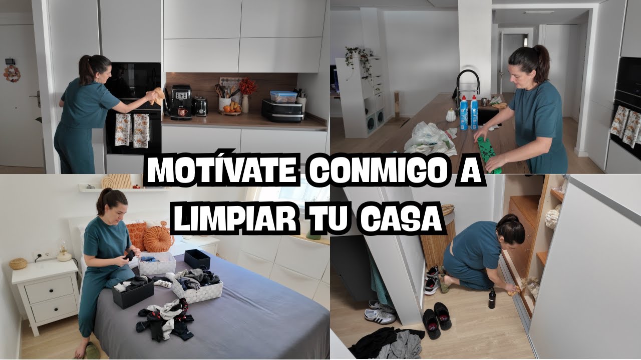 LIMPIA y MOTIVATE CONMIGO para tener UNA CASA LIMPIA y ORDENADA