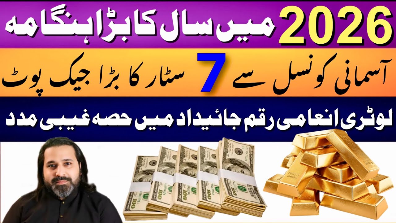 Top 7 Luckiest zodiac signs | Biggest Benefits | Astrologer: Syed Mussawar Zanjani 