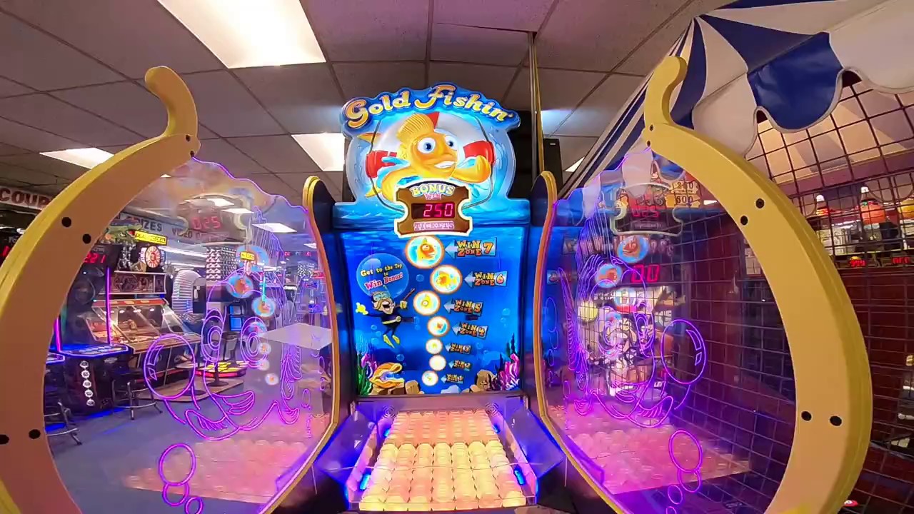 Gold Fishin' Arcade Game JACKPOT WIN #5 at Salisbury Beach (From 8/17/18)