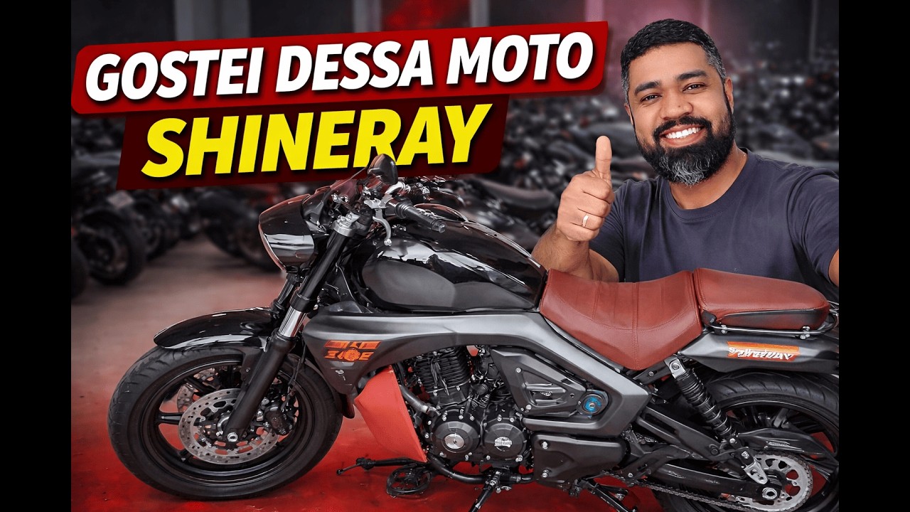 A PROXIMA MOTO DO CANAL? - Moto Shineray 2026