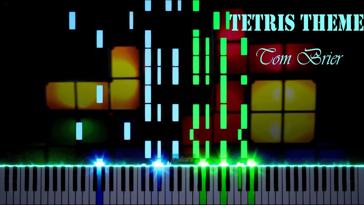 Tetris Theme (Коробейники) as played by Tom Brier [Piano Cover]