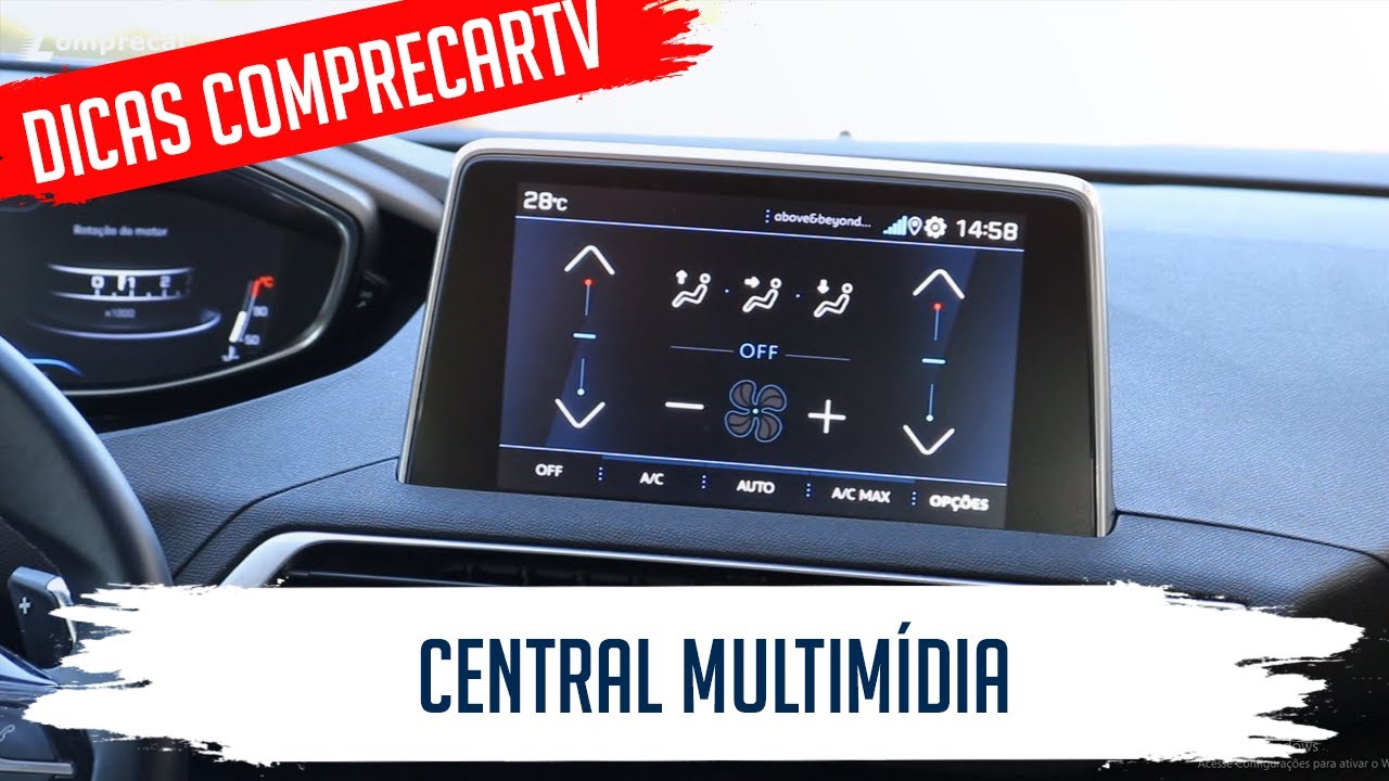 Central Multimídia - Peugeot 3008