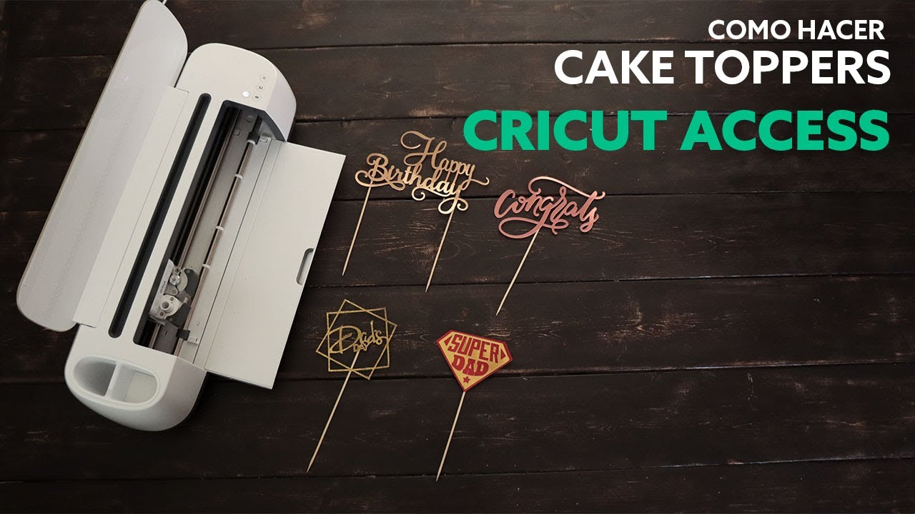 Cricut Access — Как сделать украшения для торта