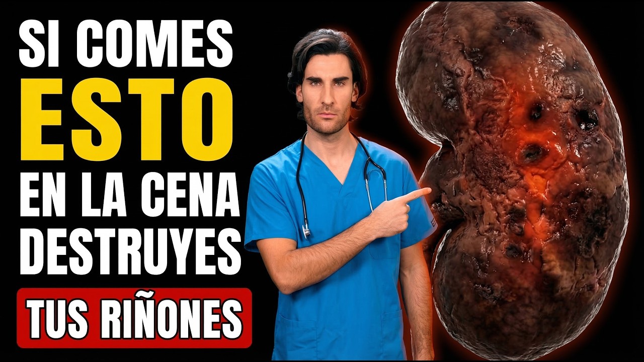 Nefrólogo Advierte: Si Comes ESTO en la Cena, Destruyes 70% de Tus Riñones Mientras Duermes
