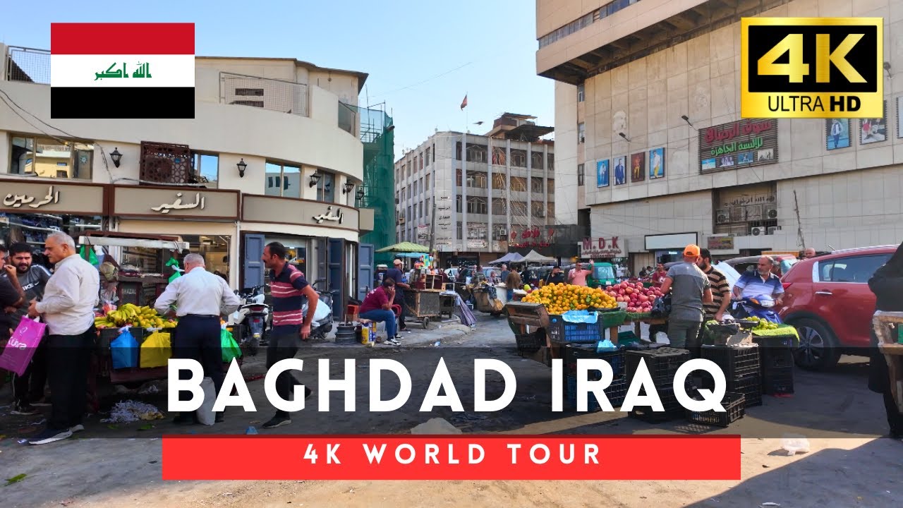 🇮🇶Baghdad, Iraq Walking Tour - 4K Downtown tour｜Nov 2025