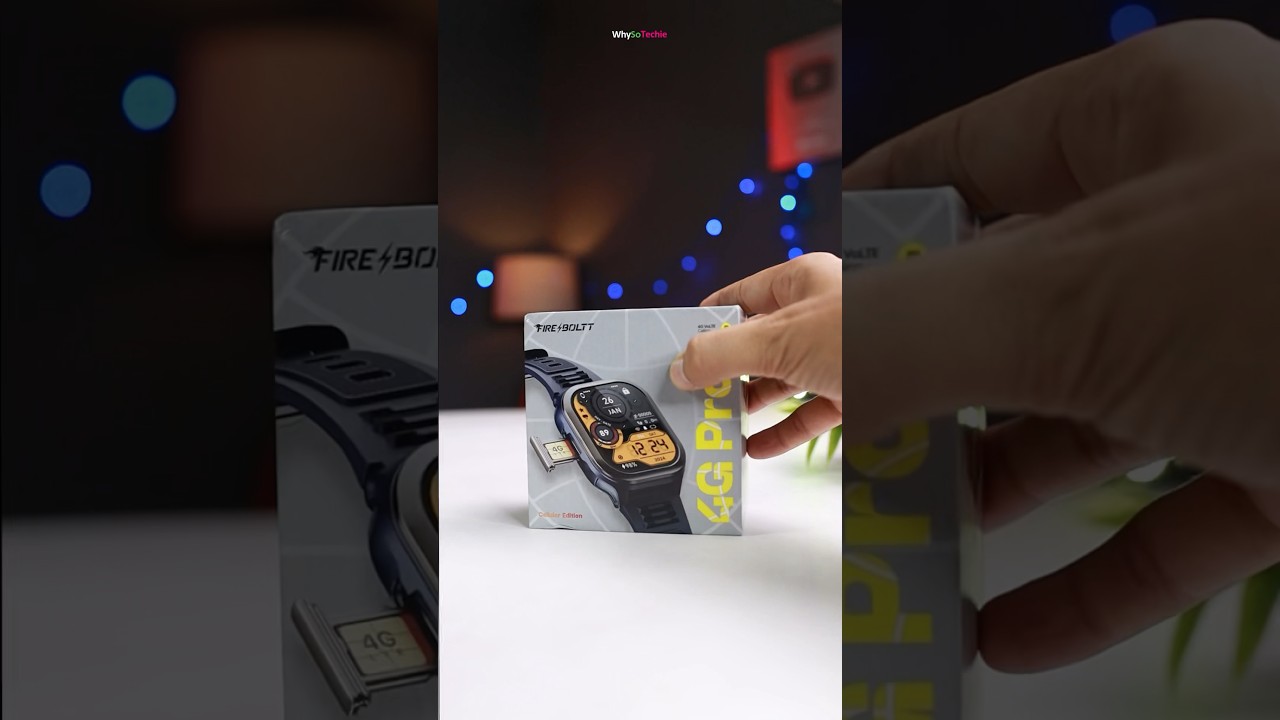 Fire-Boltt 4G Pro SmartWatch with 4G Sim Support 