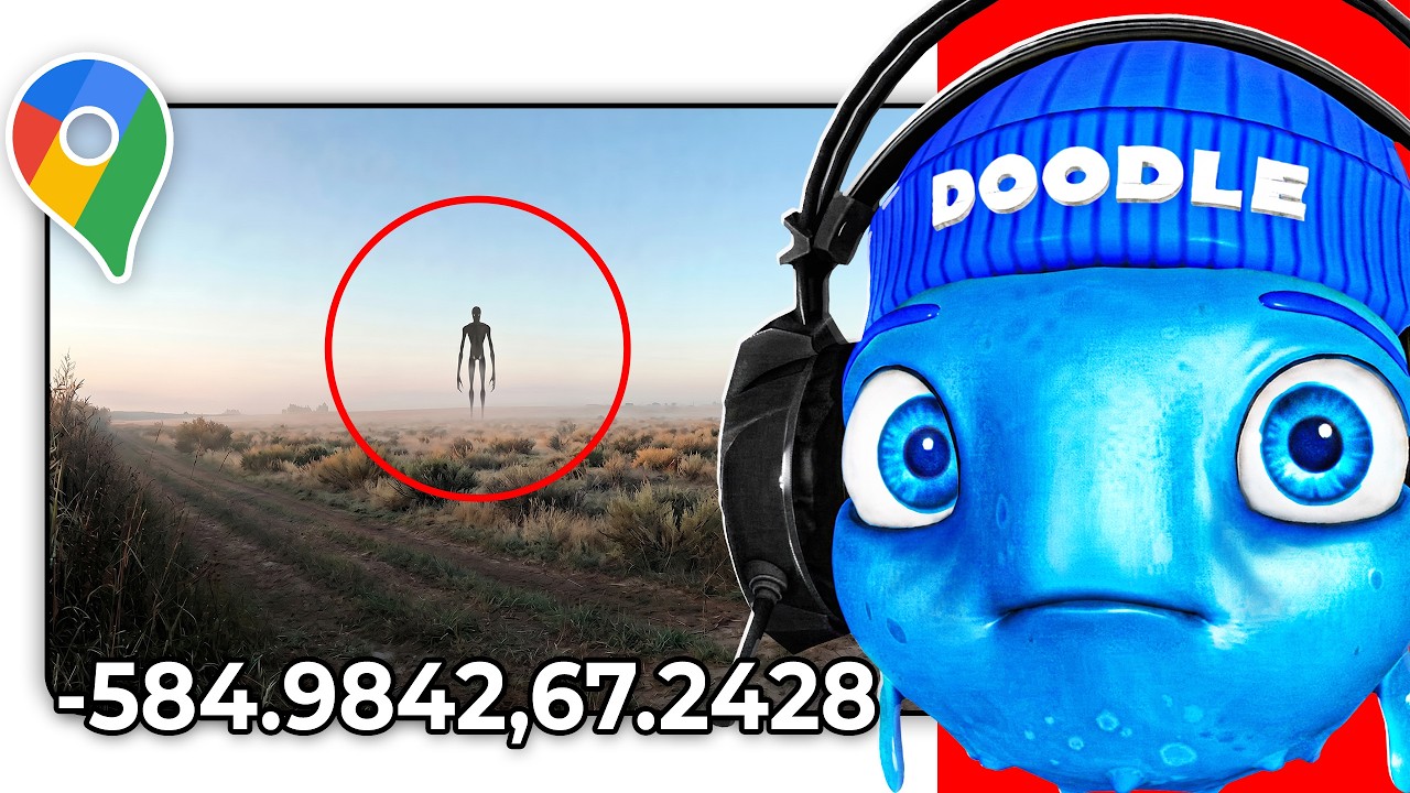 Disturbing Places in Google Maps..