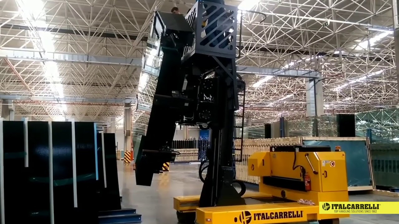 Multidirectional Side-loader with Glass Pack Turning Device