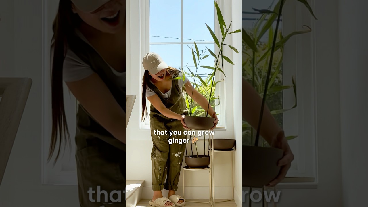 HOW TO GROW GINGER INDOORS! 🤯🫚