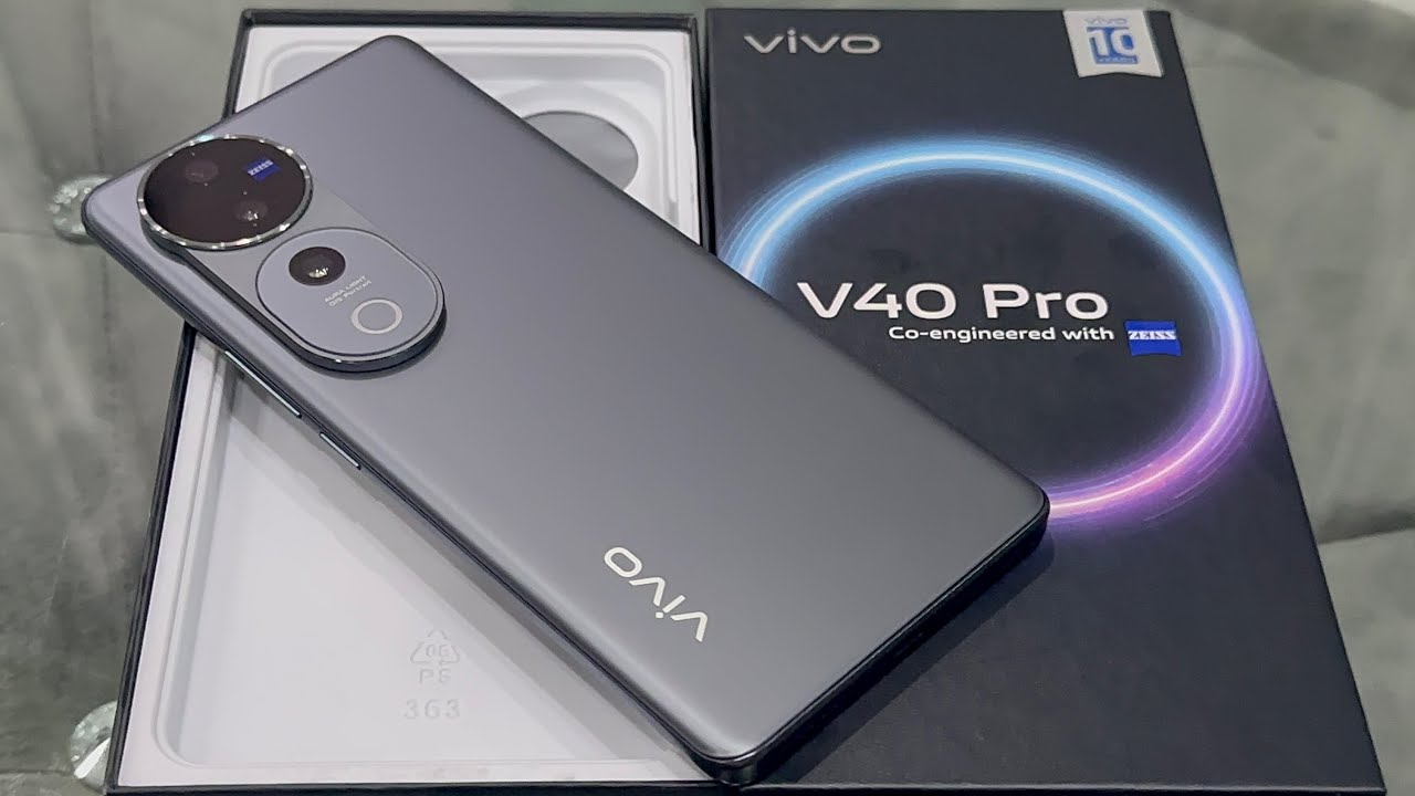 Vivo V40 Pro 5G Titanium Gray Unboxing,First impressions & Review 🔥 |Vivo V40 Pro 5G Price,Spec Etc.