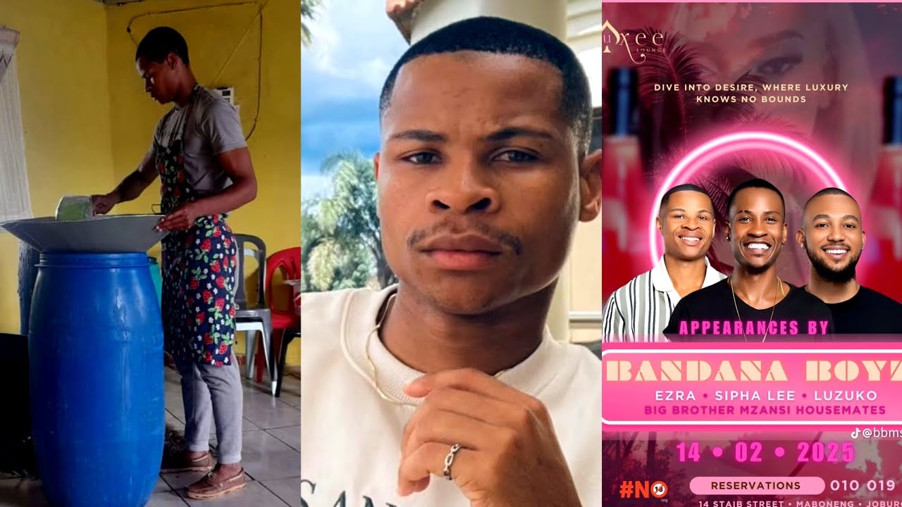 Doors opening for the badana boys | Ezra, Siphalee & Luzuko | Big brother mzansi