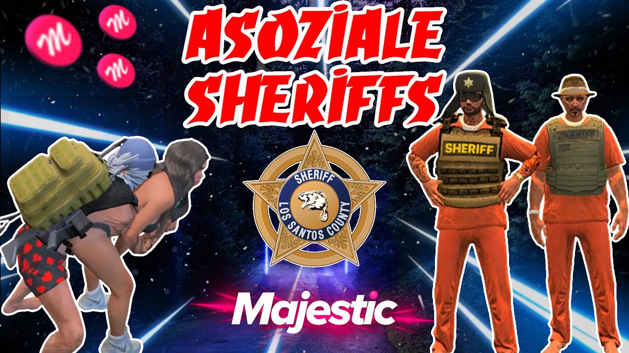 [Majestic-RP] ASOZIALE SHERIFFS machen GTA RP | Lucien Dior