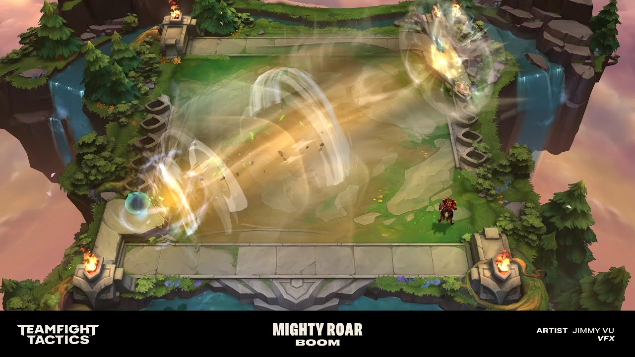 Teamfight Tactics | Mighty Roar Boom | VFX