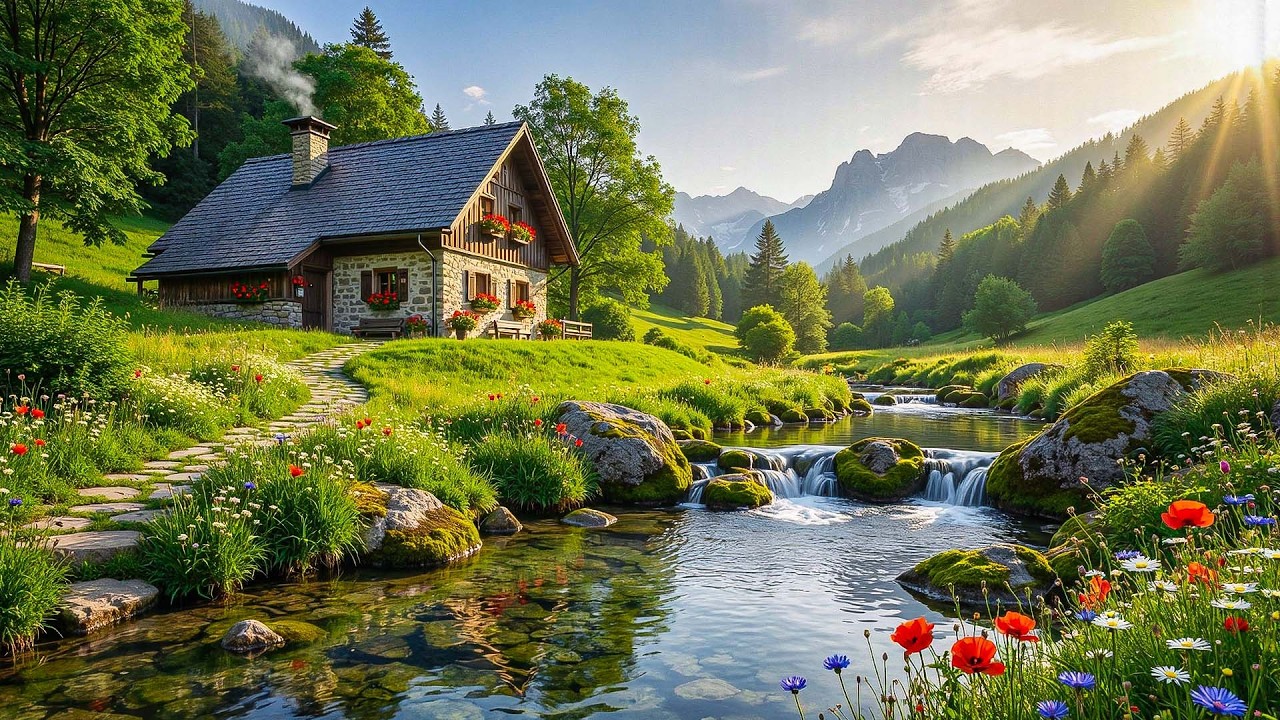 Восстановите свою нервную систему 🌿 Расслабляющая музыка для снятия тревоги и остановки
