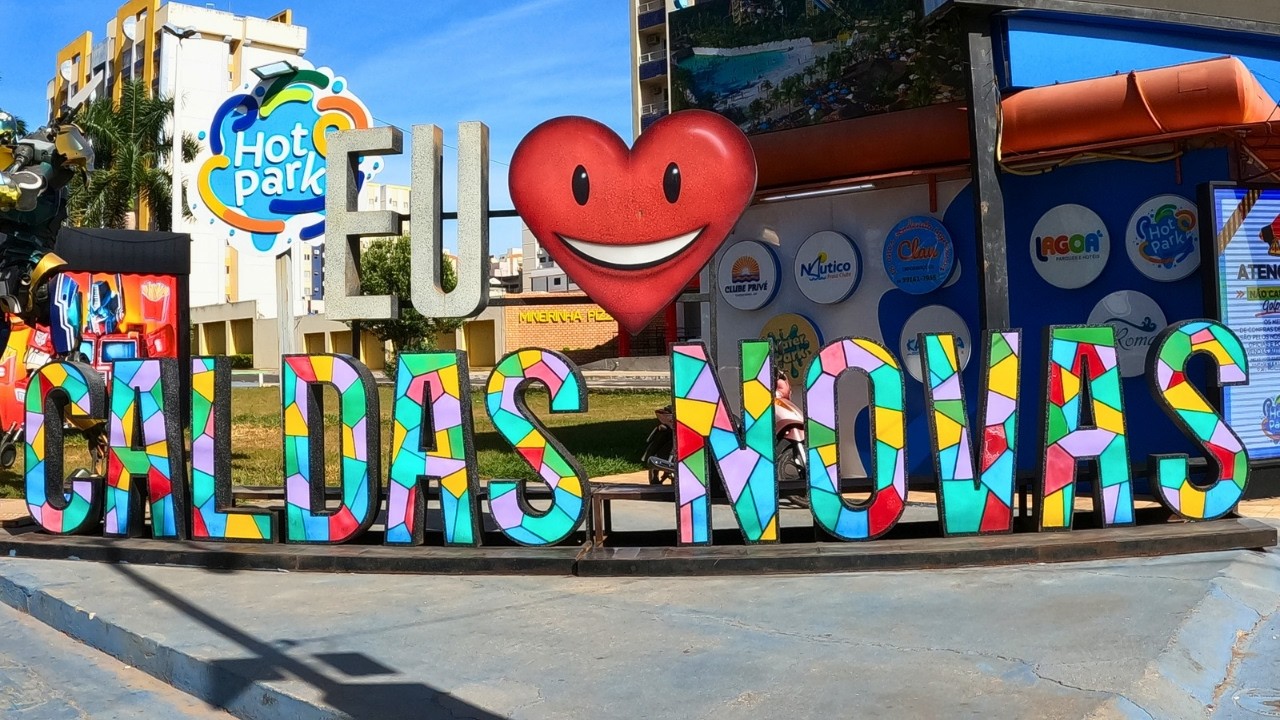 CALDAS NOVAS - Conhecendo a Cidade fora dos Clubes. Parte 1