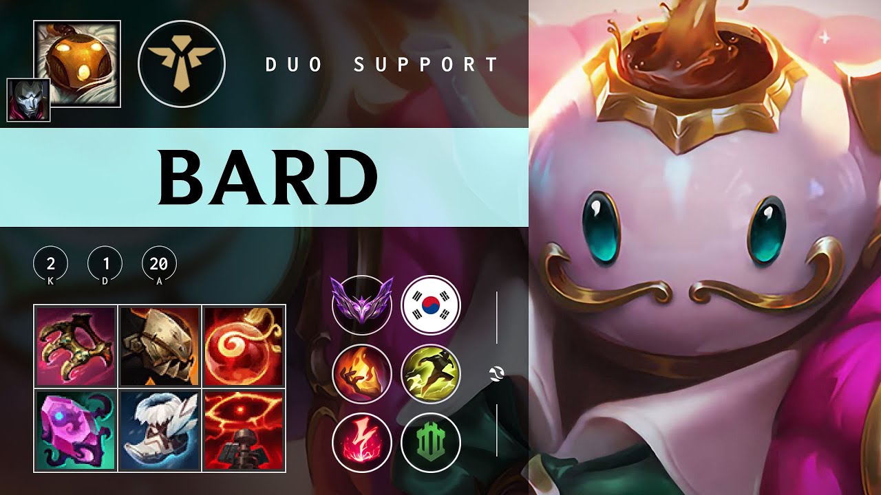 Bard Support vs Braum - KR Master Patch 25.24