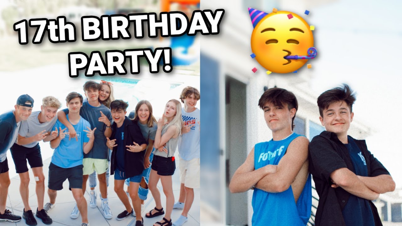 17TH BIRTHDAY PARTY with FRIENDS!