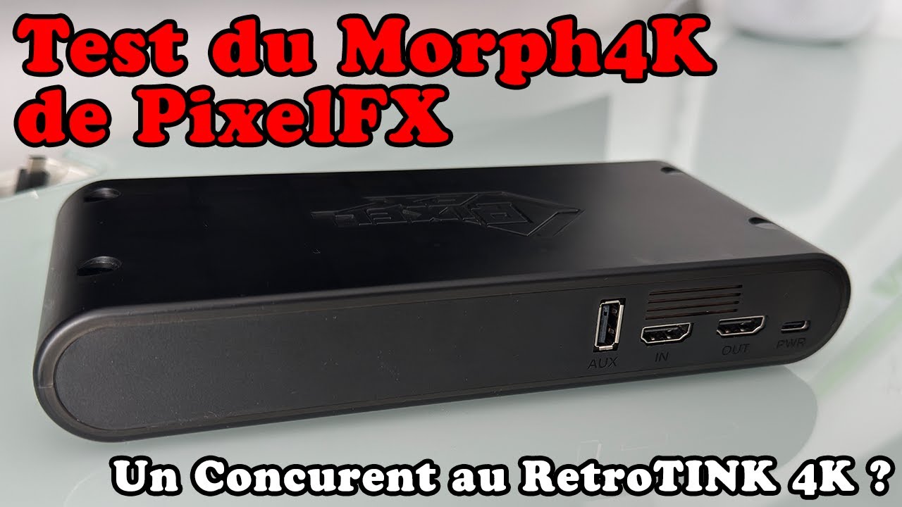 Test Rapide du Scaler Morph4K de PixelFX (Depuis Tokyo! 🇯🇵)