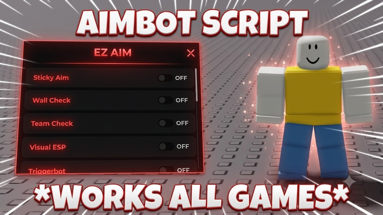 *UNIVERSAL* Aimbot Script *NO KEY* | WORKS ALL GAMES | PASTEBIN & MORE (MOBILE & PC)