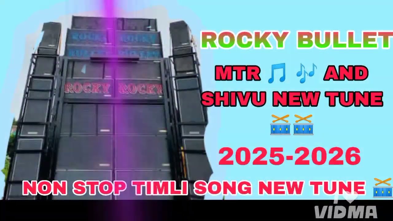 Rocky bullet ll non stop timli song 🎤🥁🎶 NEW tune & new music 🎶🥁😲
