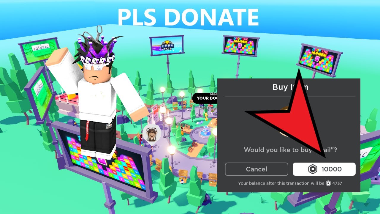 ROBLOX Pls donate - donating to a piano player + 4x250 ROBUX giveaway