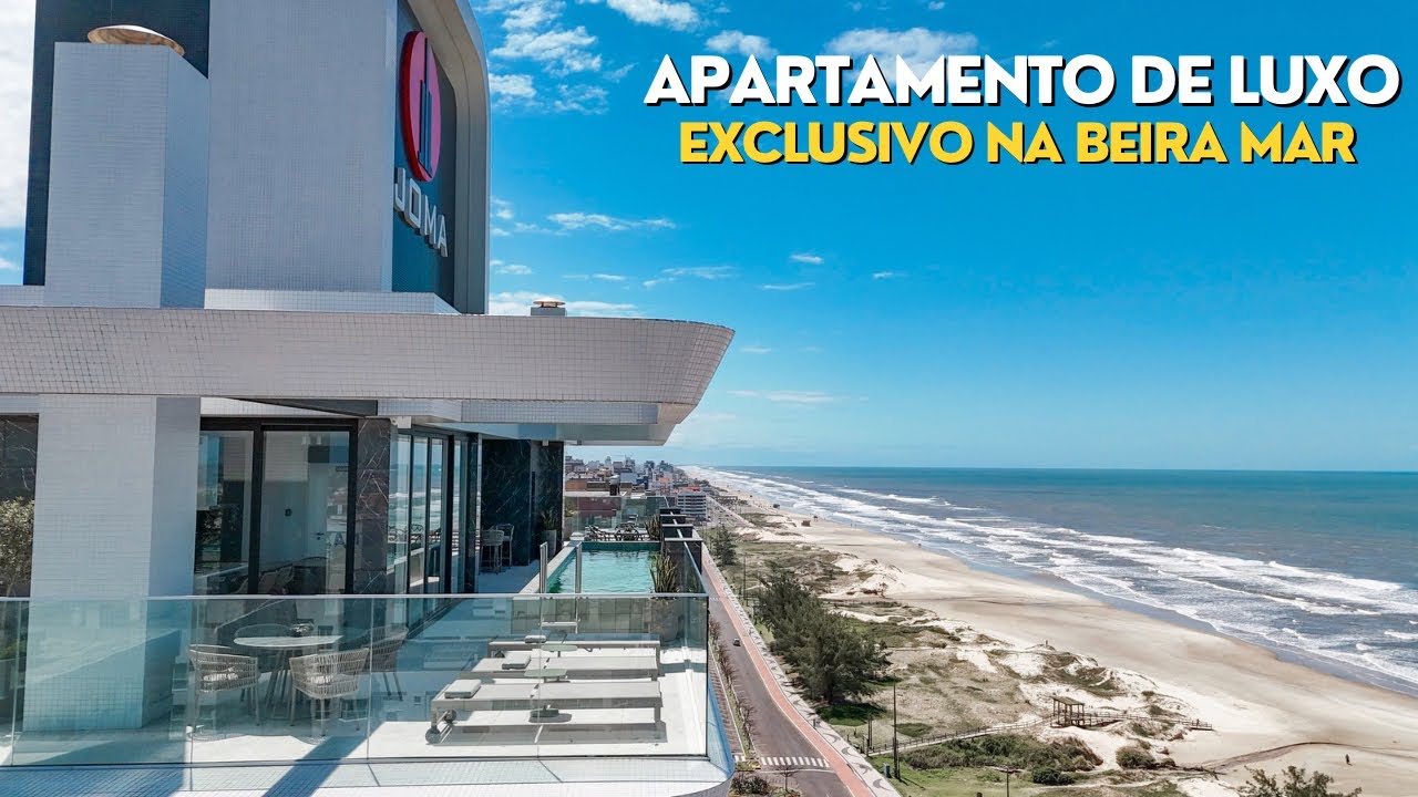 O APARTAMENTO MAIS LUXUOSO DA BEIRA MAR DE CAP&Atilde;O DA CANOA/RS