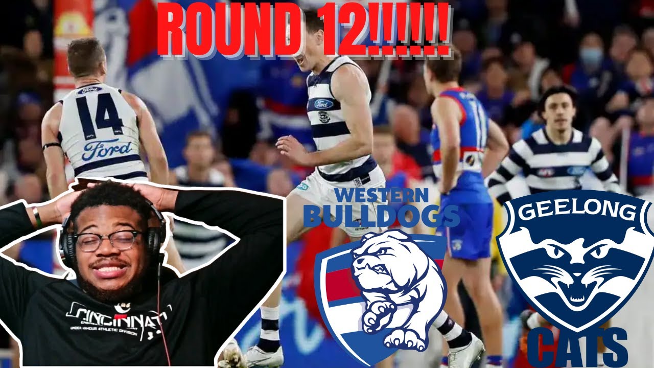 LETS GO!!!! American Reacts To AFL Round 12 Western Bulldogs Geelong Highlights