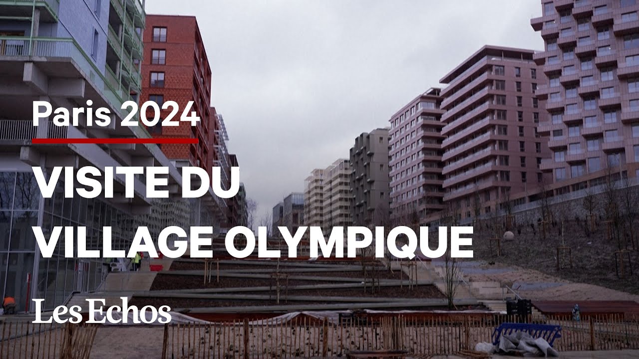 Les images du village olympique des JO de Paris 2024