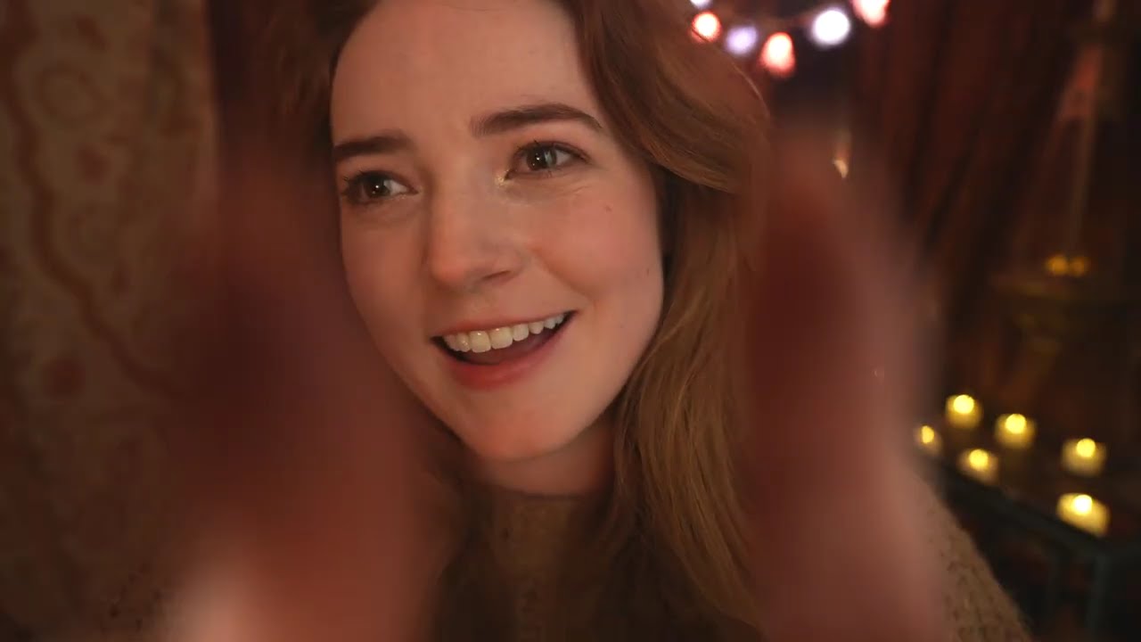 ASMR Tingly Kisses & Lens Tapping (whispered rambles)