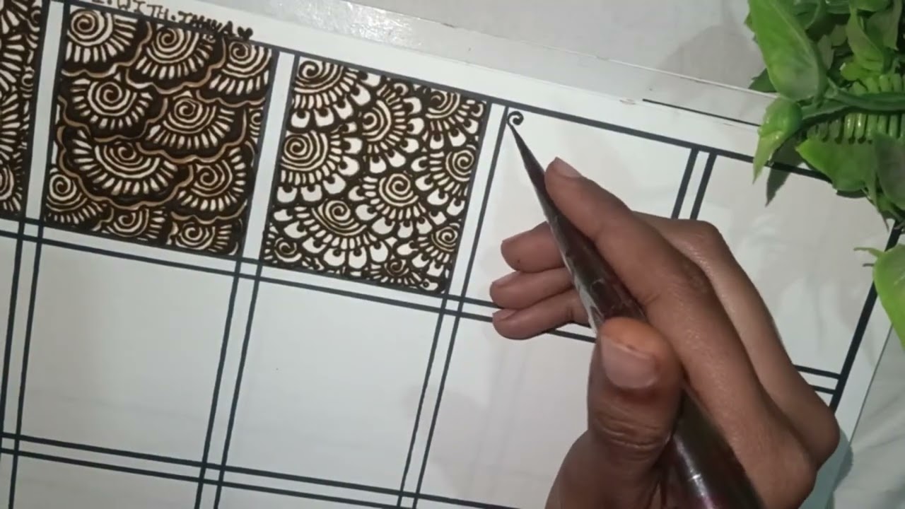 New pattern design| new design 👍🏻#mehndidesign #viralvideo #patterndesign 