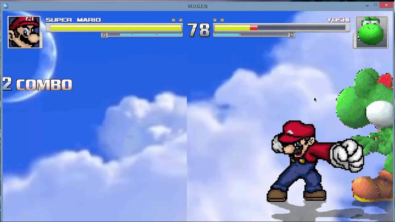 M.U.G.E.N - Mario vs. Yoshi