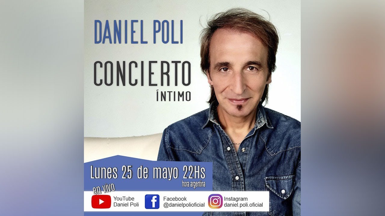 Concierto Intimo (Desde Casa) - Daniel Poli en vivo