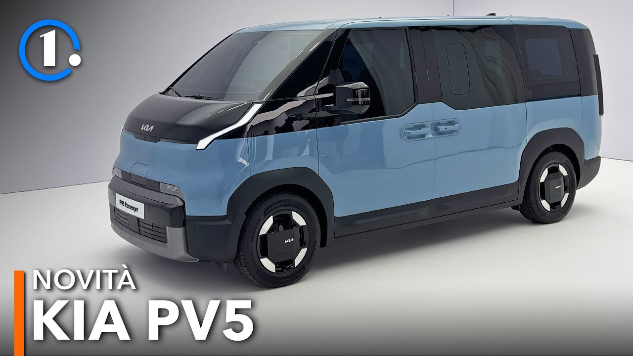 KIA PV5: il nuovo VAN TECNOLOGICO per passeggeri e merci