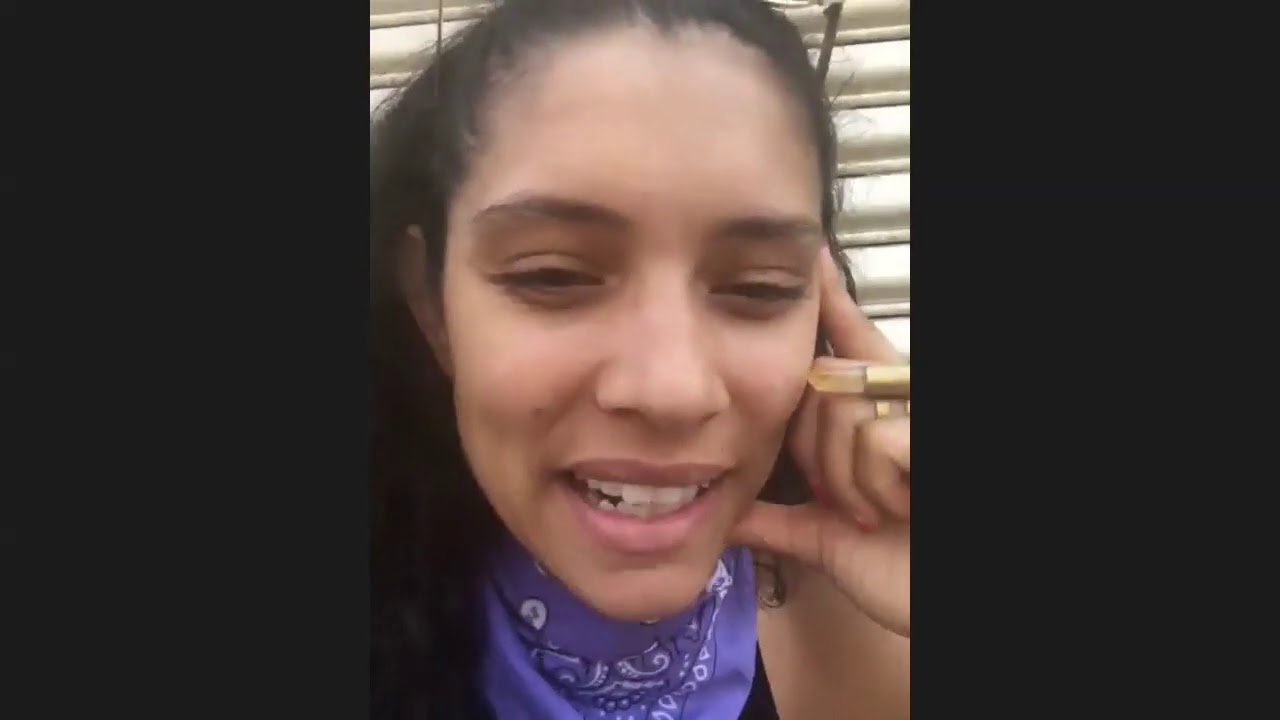 September 2020 Miranda Rae Mayo in a Zoom backstage visit