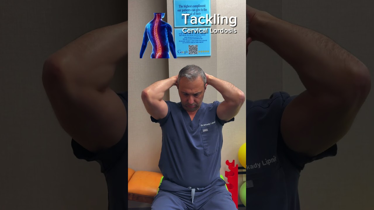 Try This Exercise for Cervical Lordosis Part 2!  #physicaltherapy