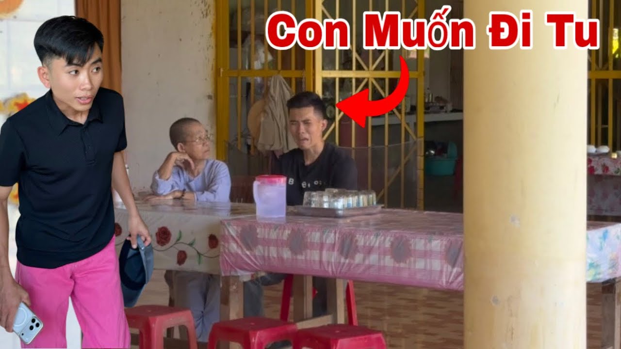 Phúc Lỏ bị Dì 2 với 3 Con Báo chửi ấm ức vô chùa ở , Xuống tóc quy y và Cái Kết